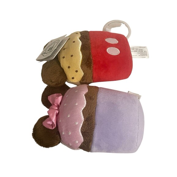 Disney Parks Mickey Mouse and Minnie Mouse Cupcake Plush - Picture 11 of 11